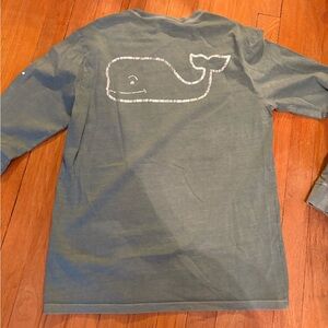 Vineyard Vines Green Long Sleeve Tee